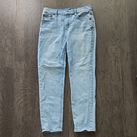 GAP Light Blue Women's Straight Leg Jeans - Picture 1 of 5